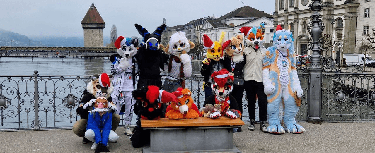 Fursuitwalk in Lucerne